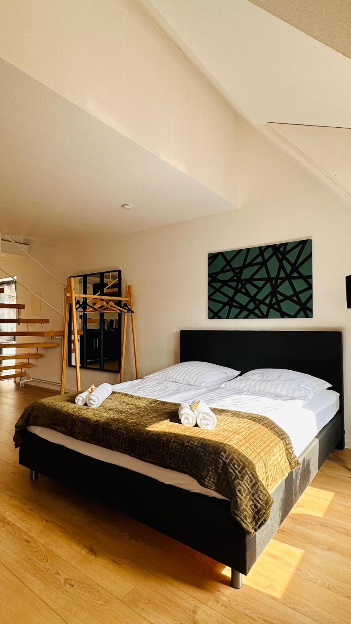 Amao-Green: City Center Maisonette with Rooftop Terrace Lahr  Exterior photo