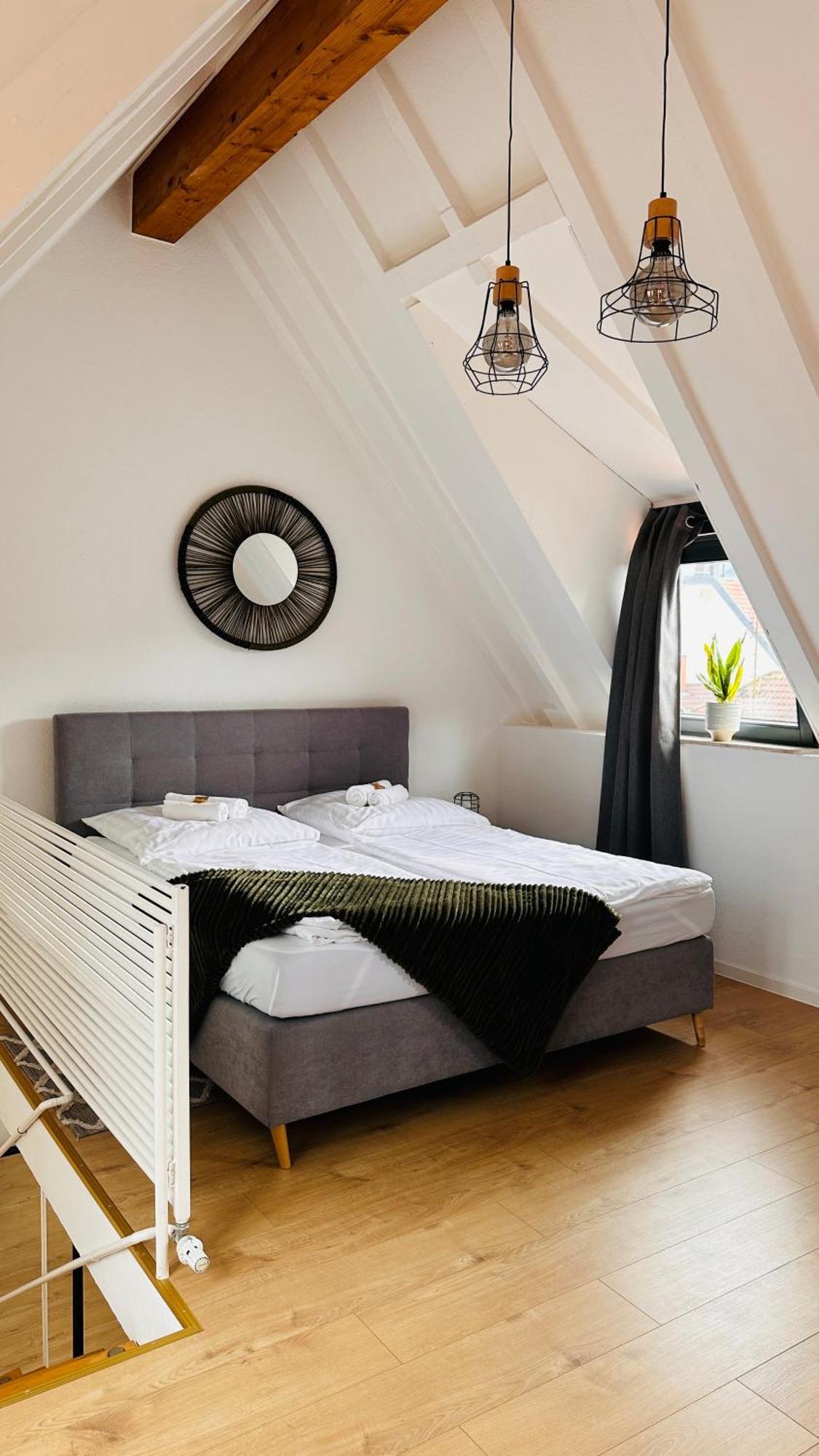 Amao-Green: City Center Maisonette with Rooftop Terrace Lahr  Exterior photo